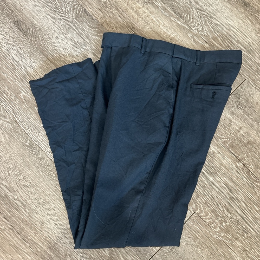 Generation Tux 32R blue Super 130s Merino Wool suit dress pants #dresspants